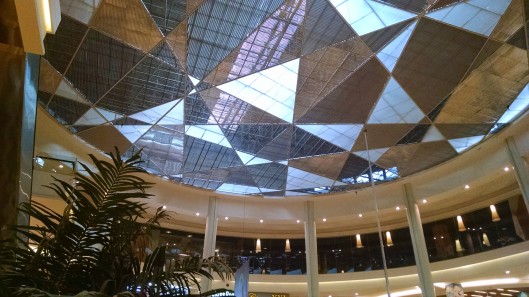 Ceiling of Grand Indonesia Mall. 